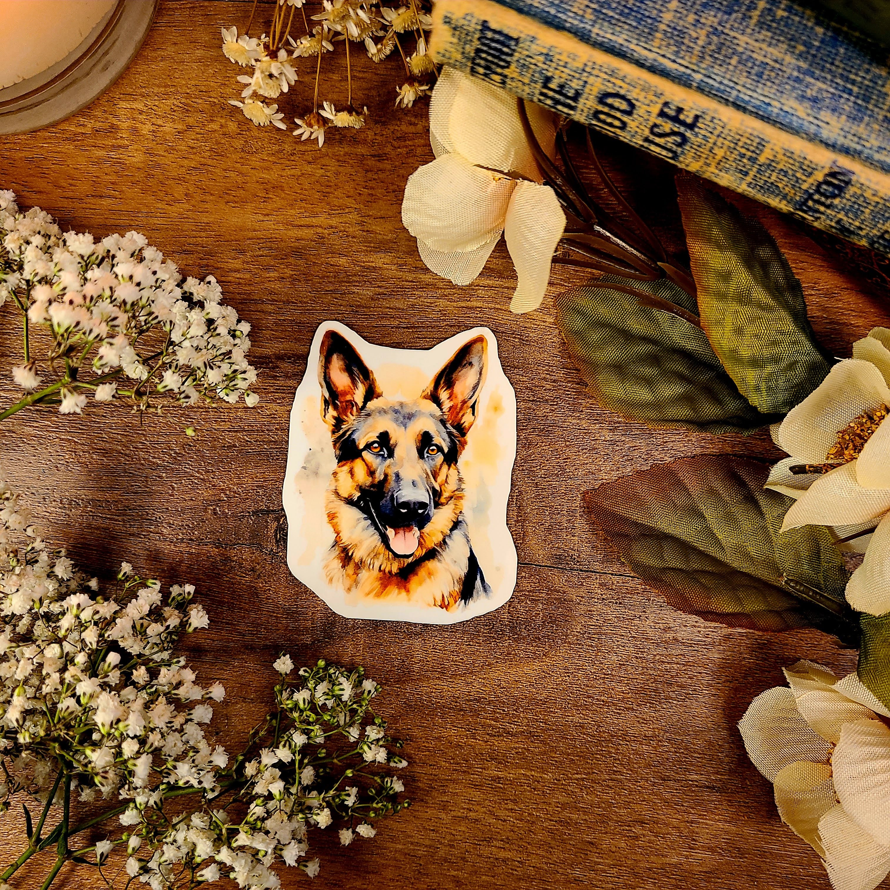 Bernese Mountain Dog, Berner Sennenhund Bernese Cattle Dog Bouvier Bernois, Fur Baby, Vinyl Sticker Decal