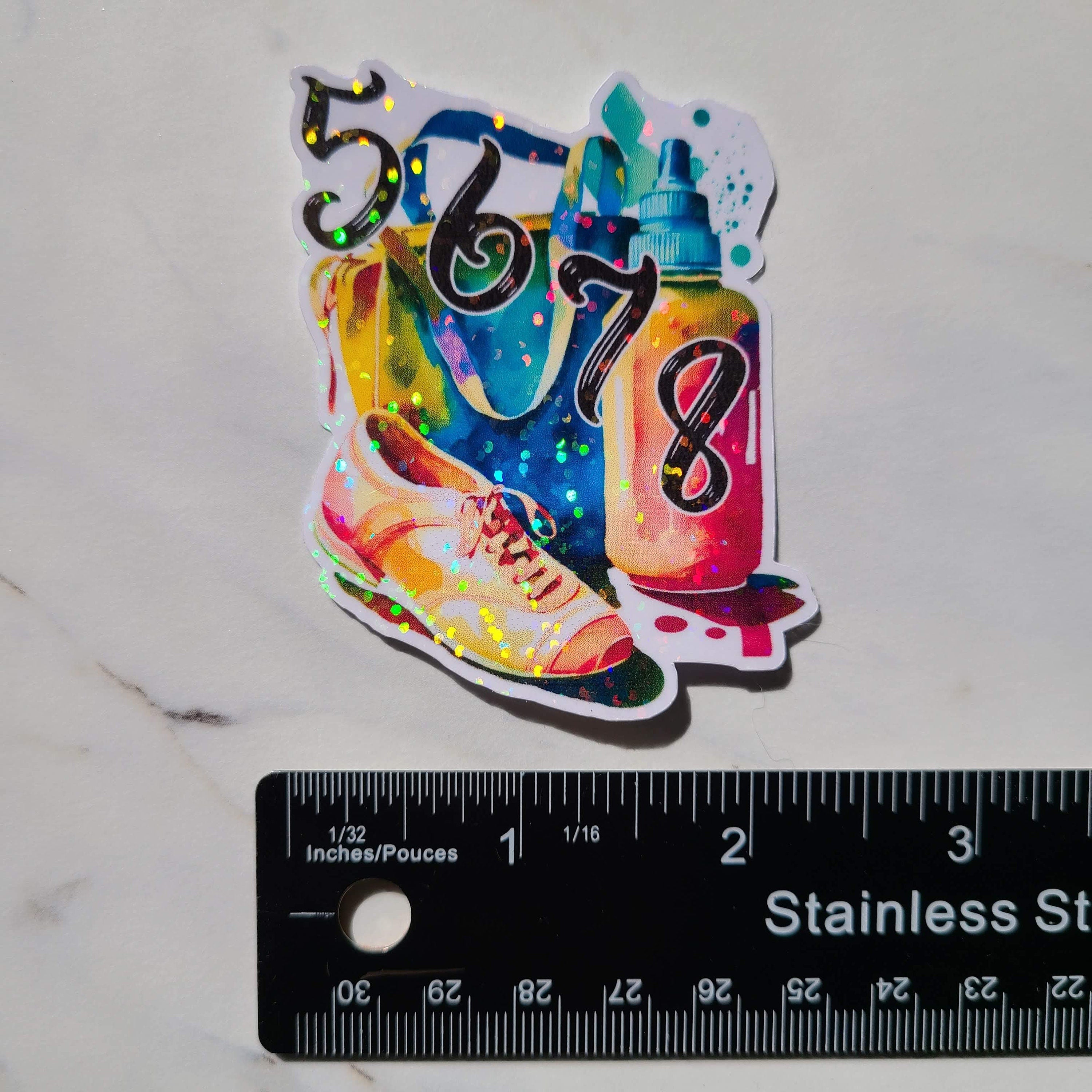 5678 Dance!, Rhythm, Gift, Jazz, Tap, Ballet, Lyrical, Contemporary, Hip Hop, Bag, Water bottle, Holographic Sticker Decal