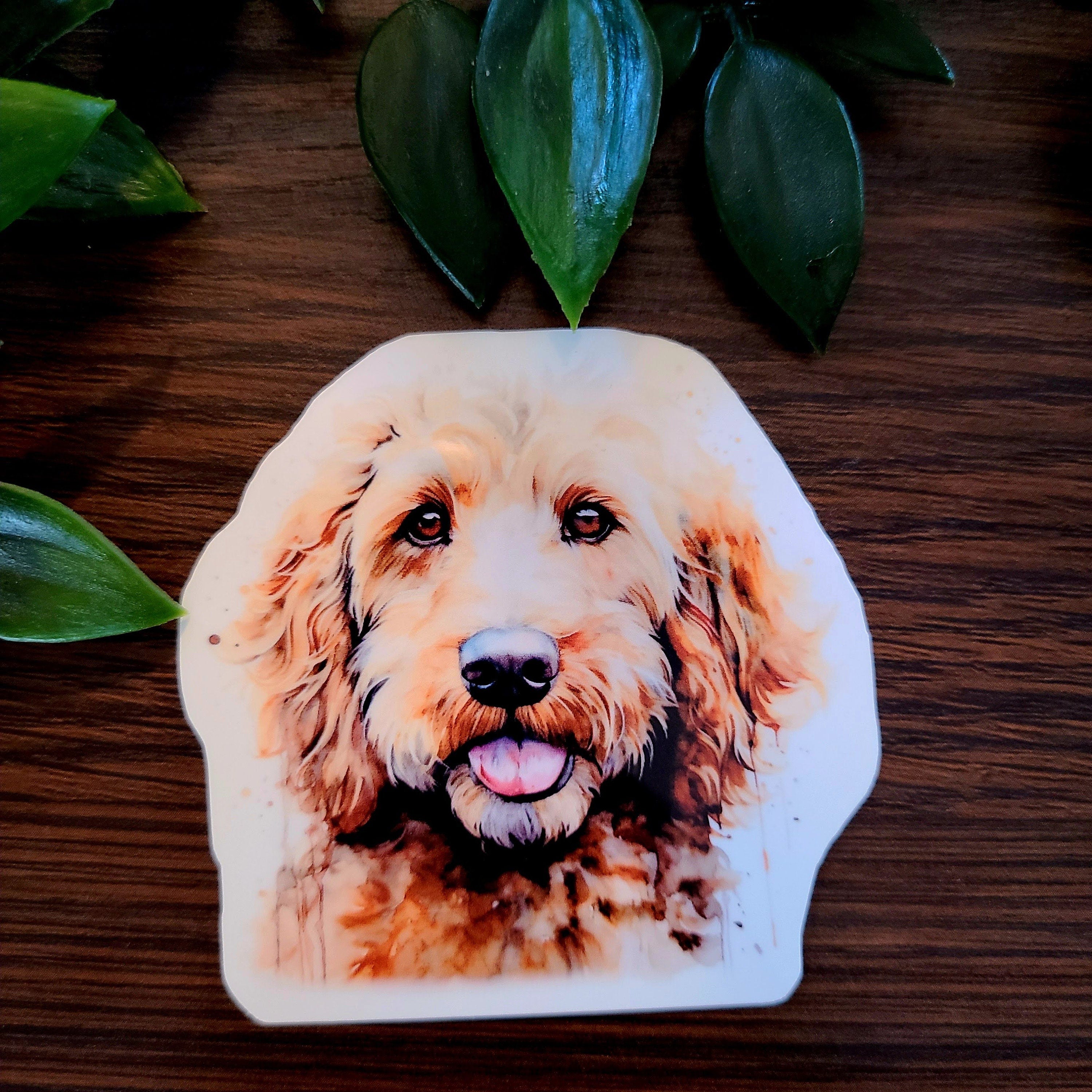 Cairn Terrier Dog, Short-haired Skye Terrier, Fur Baby, Vinyl Sticker Decal