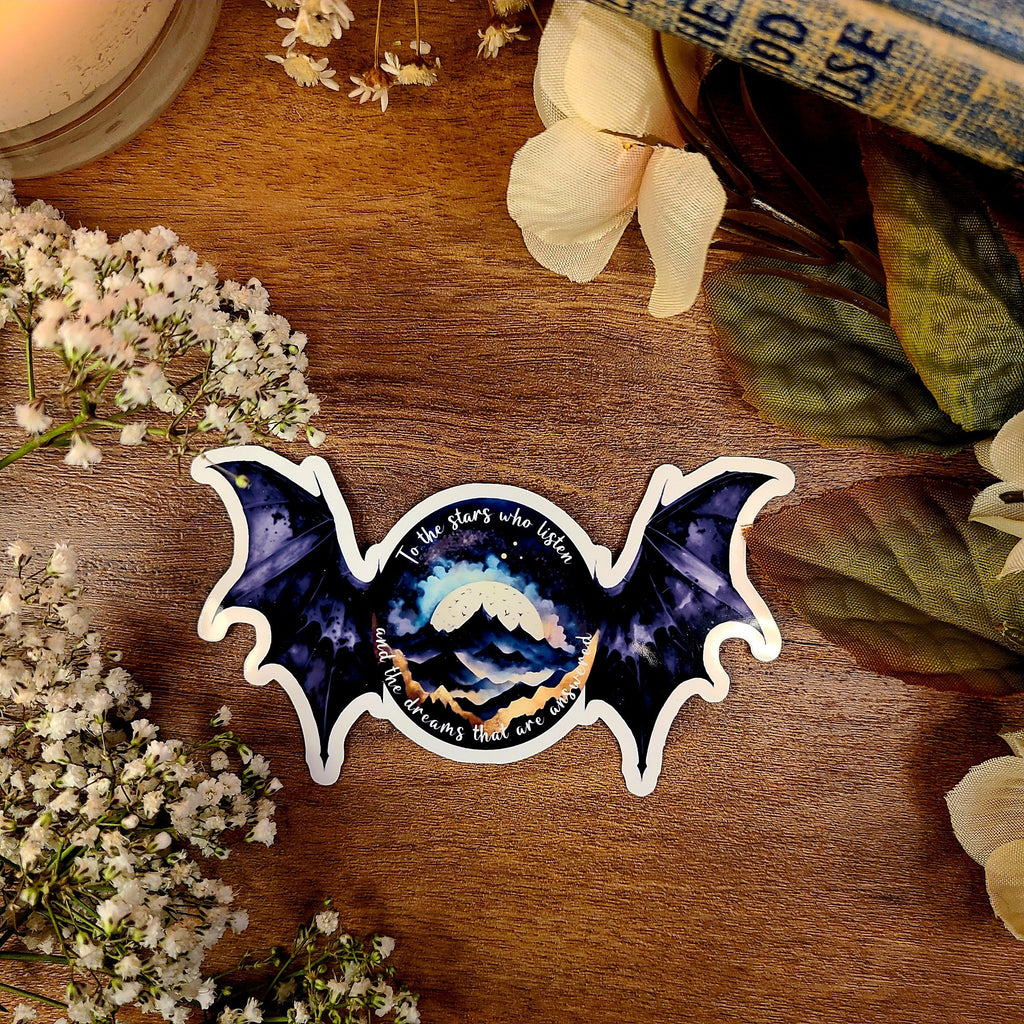 ACOTAR Sticker Set, A Court of Thorns and Roses, Night Court, Feyre, Rhysand, Sarah J Maas, Vinyl Sticker Decal