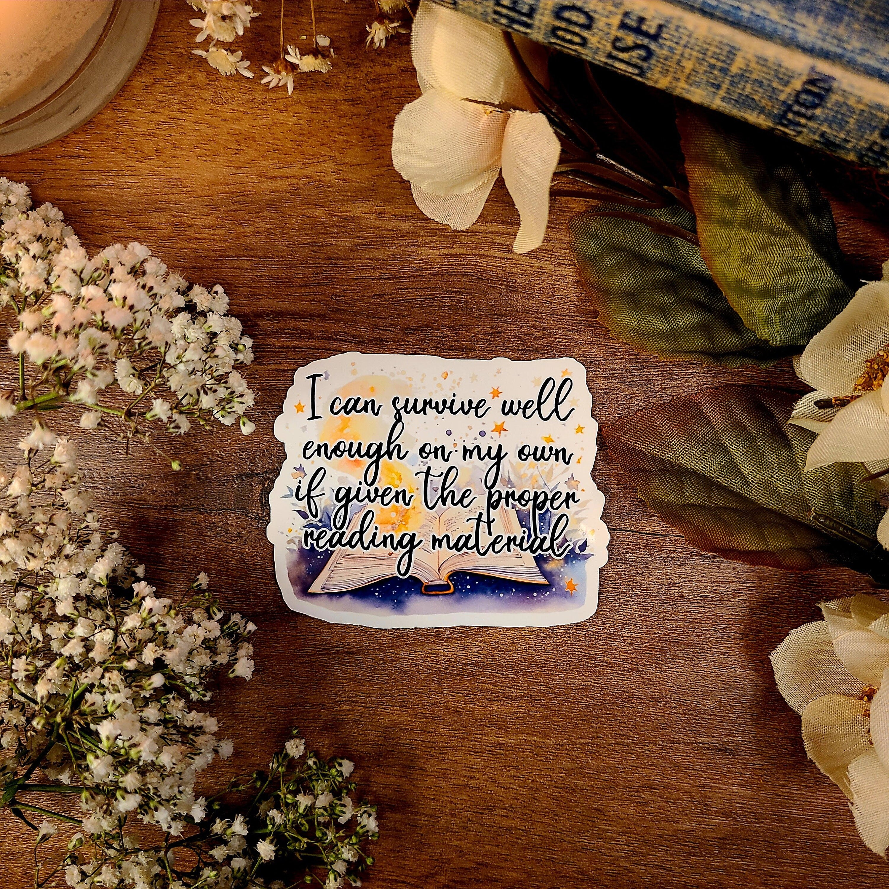 Aelin Back Tattoos, Throne of Glass, TOG, Rowan, Aelin Galathynius, Fae, Sarah J Maas, Vinyl Sticker