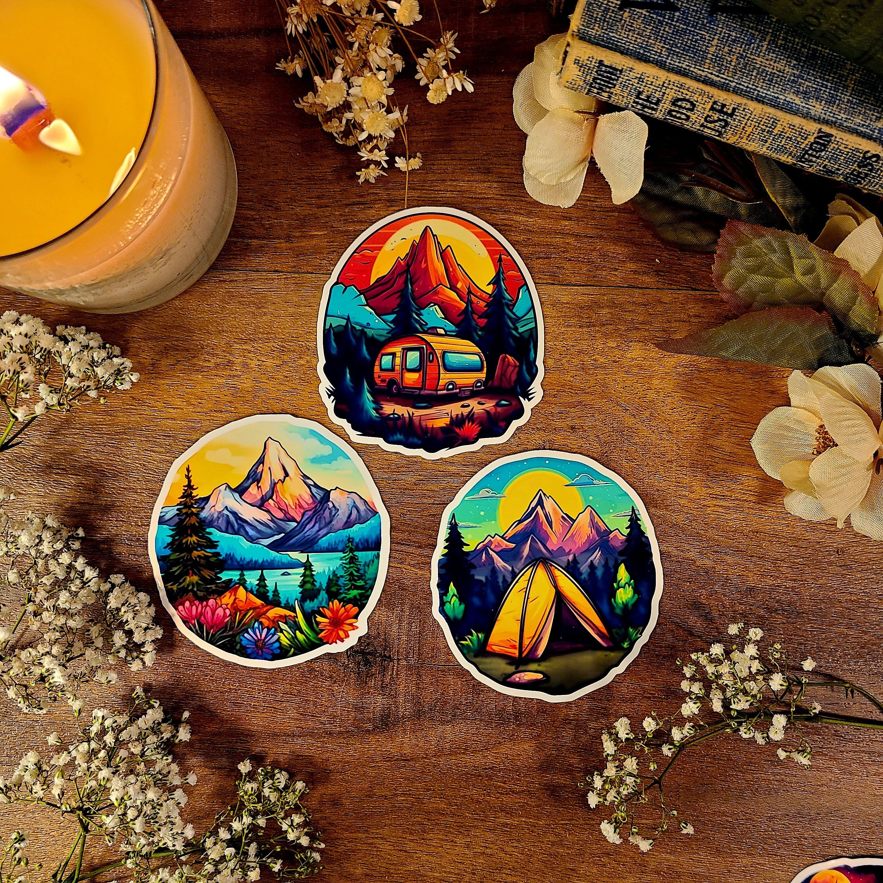 Be Fearless in the Pursuit of What Sets Your Soul on Fire, John Muir Quote, Forest Outdoor, Hiking Camping, Vinyl Sticker Decal