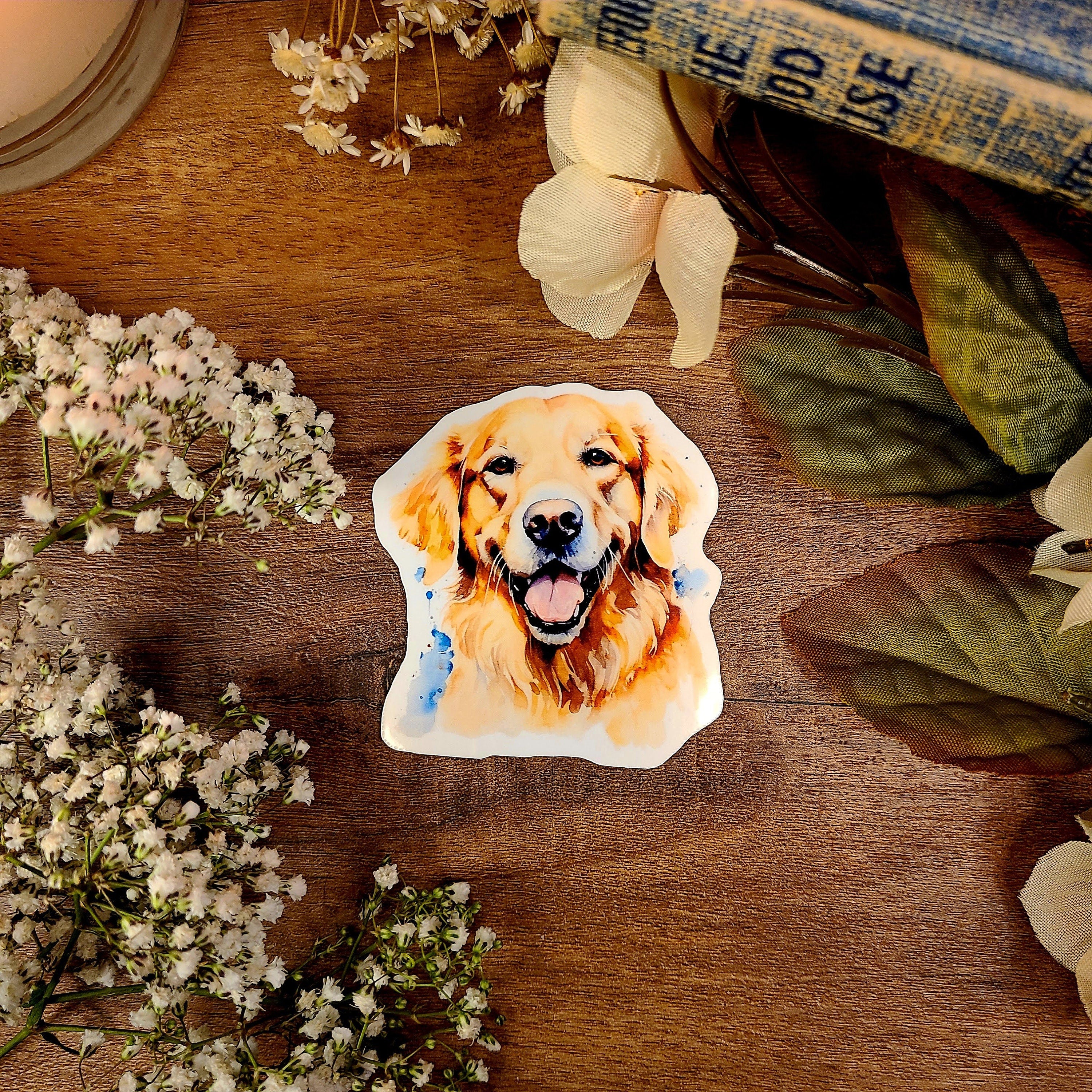 Bloodhound Dog, St. Hubert Hound, Fur Baby, Vinyl Sticker Decal