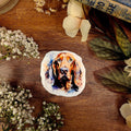 Bloodhound Dog, St. Hubert Hound, Fur Baby, Vinyl Sticker Decal