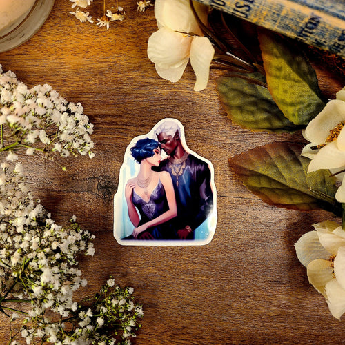 ACOTAR Feyre & Rhysand, Tattoos, A Court of Thorns and Roses, Night Court, Fae, Mist and Fury, Sarah J Maas, Vinyl Sticker Decal