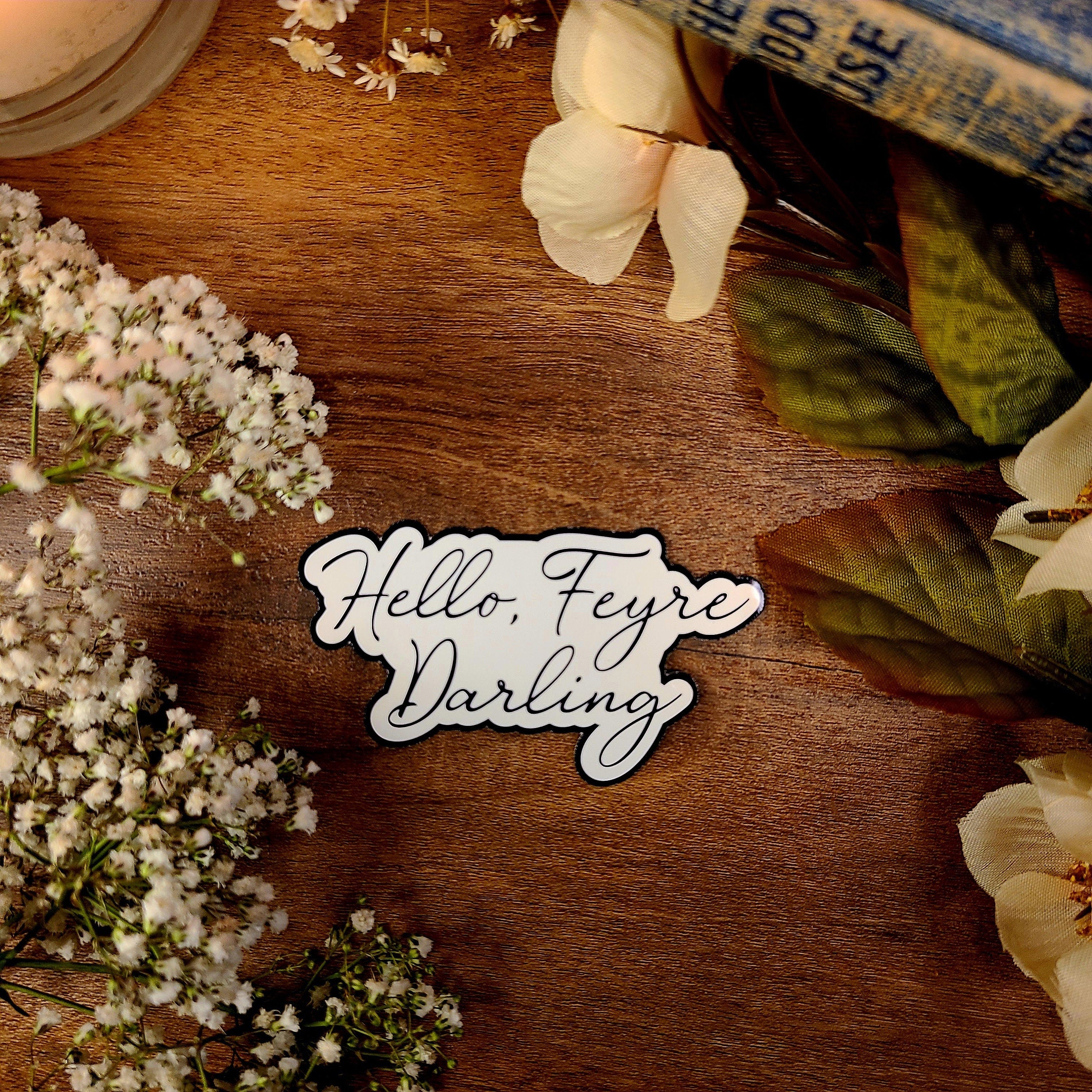 Bat Boys Fan Club, Wingspan, Hello Feyre Darling, ACOTAR, Rhysand, Night Court, Fae, Sarah J Maas, Vinyl Sticker Decal