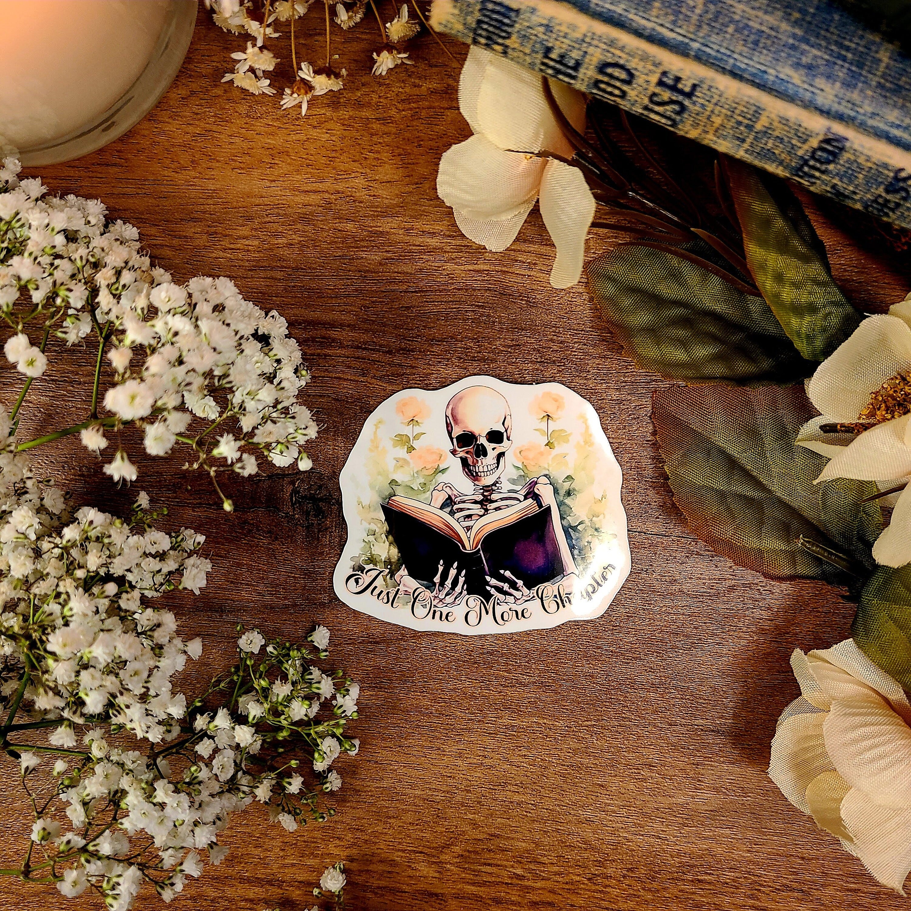 Books Are Magical, Just One More Chapter, Bookish, Reader Bookworm, Bookstagram, Booktok, Fairy Tales, Anti Depressants, Vinyl Sticker