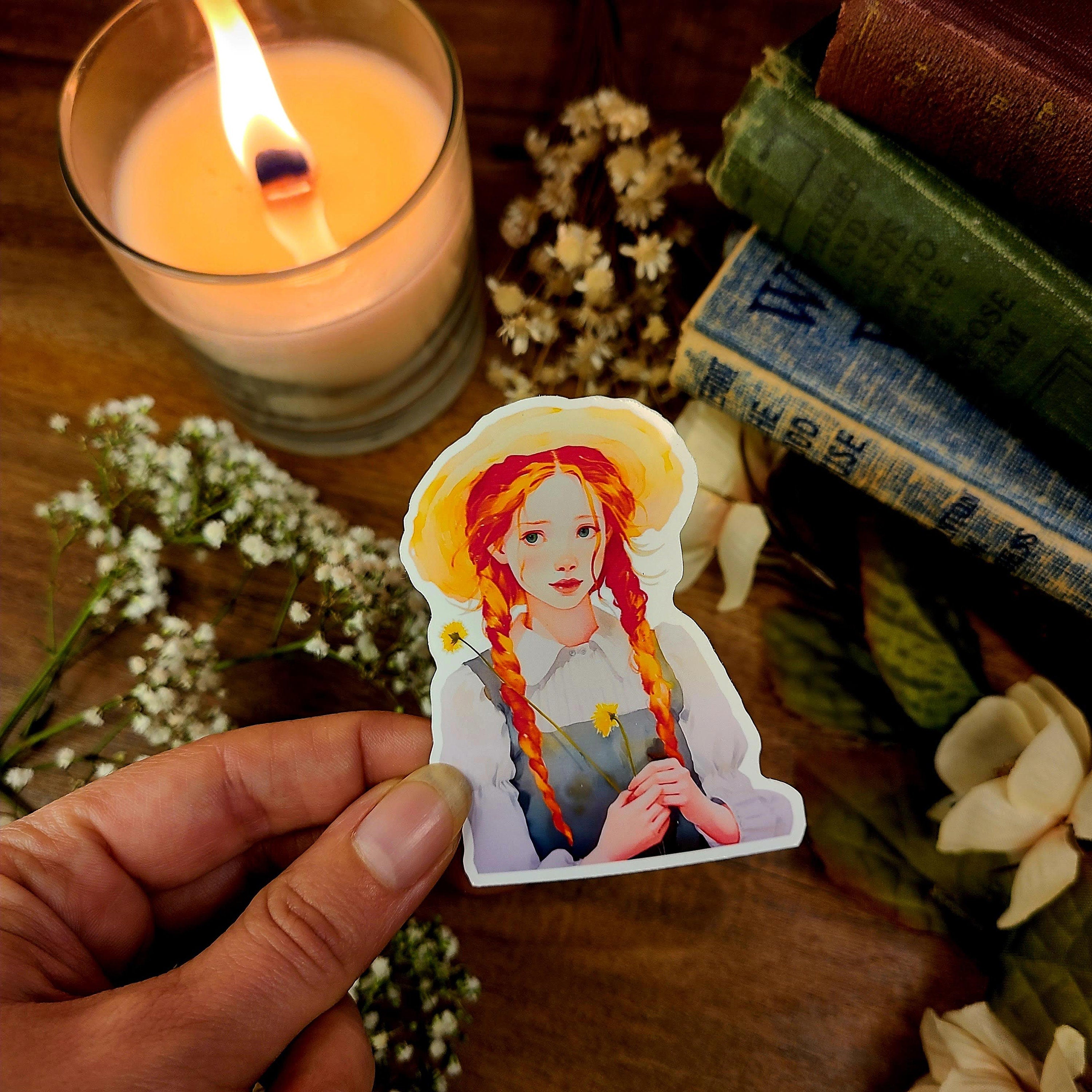 Anne of Green Gables, Anne Shirley, Orphan, Stubborn, Carrots, Road to Avonlea, L.M. Montgomery, 1880, Vinyl Sticker, Decal