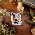 Australian Cattle Dog, Blue Heeler, Red Heeler, Queensland Heeler, Fur Baby, Vinyl Sticker Decal