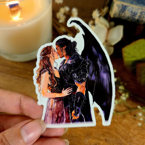 ACOTAR Cassian Nesta, Feyre & Rhys, A Court of Thorns and Roses, Night Court, Fae, Mist and Fury, Sarah J Maas, Vinyl Sticker Decal