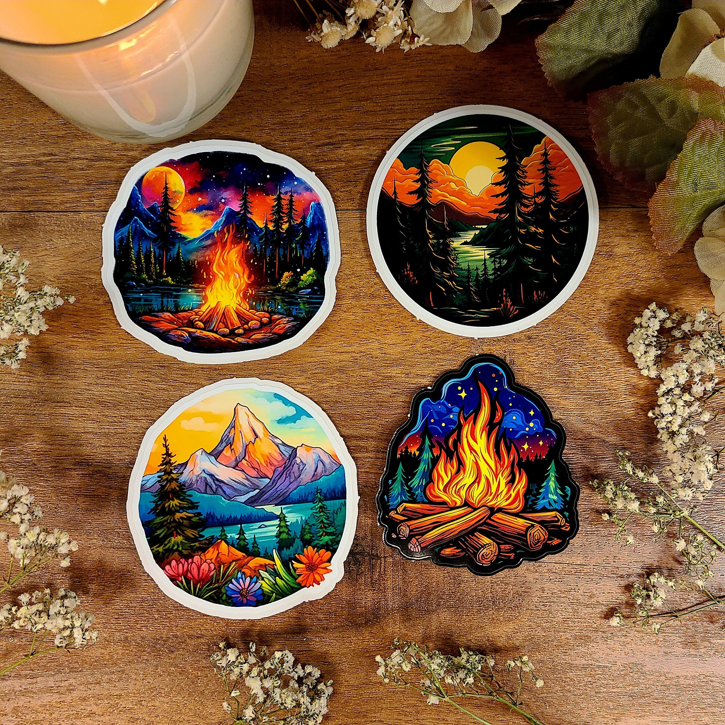 Be Fearless in the Pursuit of What Sets Your Soul on Fire, John Muir Quote, Forest Outdoor, Hiking Camping, Vinyl Sticker Decal