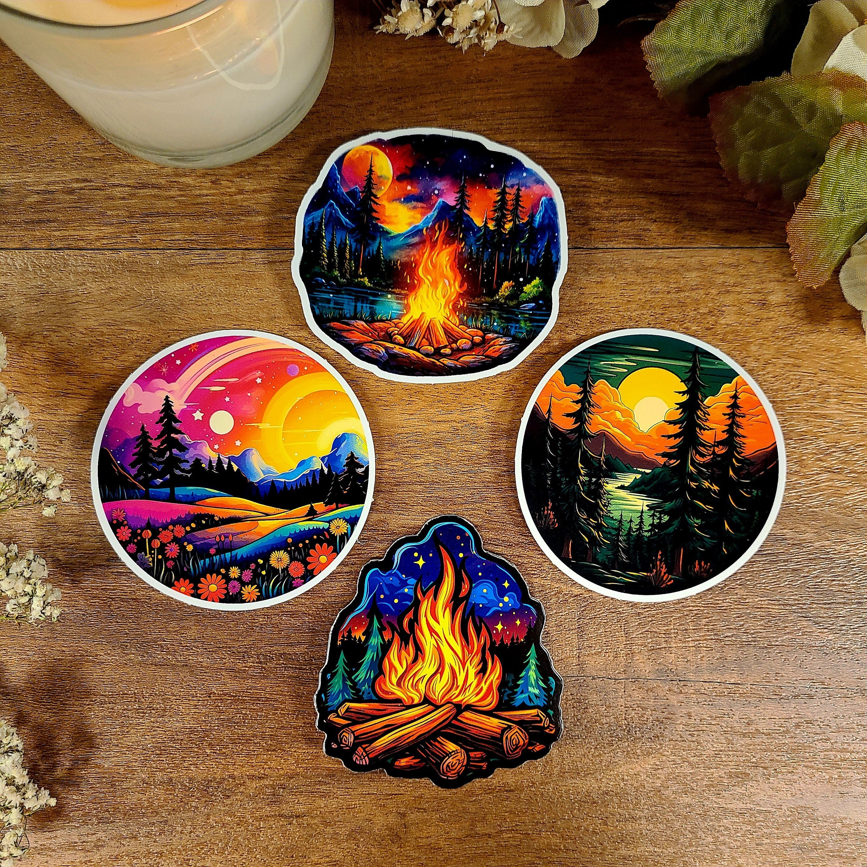 Be Fearless in the Pursuit of What Sets Your Soul on Fire, John Muir Quote, Forest Outdoor, Hiking Camping, Vinyl Sticker Decal