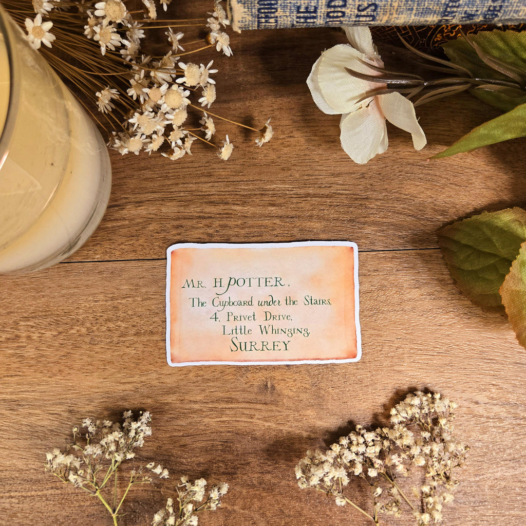 Acceptance Letter, Magic Candy Store, Alley, Magic Castle, Storybook, Up to no Good, Wizard & Witch, Legacy, Snow-Globe, Vinyl Sticker Decal